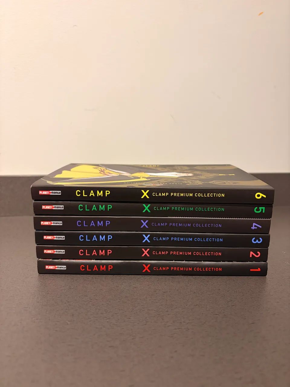 Mangás Clamp - X 1999 - Volumes 1 ao 6 (somente o kit) - Livros e