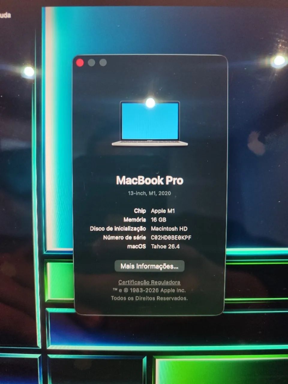 MACBOOK PRO M1 16GB RAM 1TB SSD - Foto 3