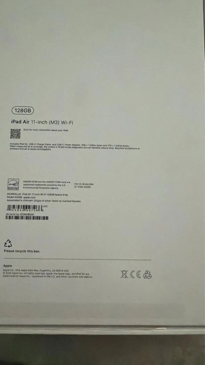 iPad Air 11 polegadas M3 (WI-FI)  - Foto 5