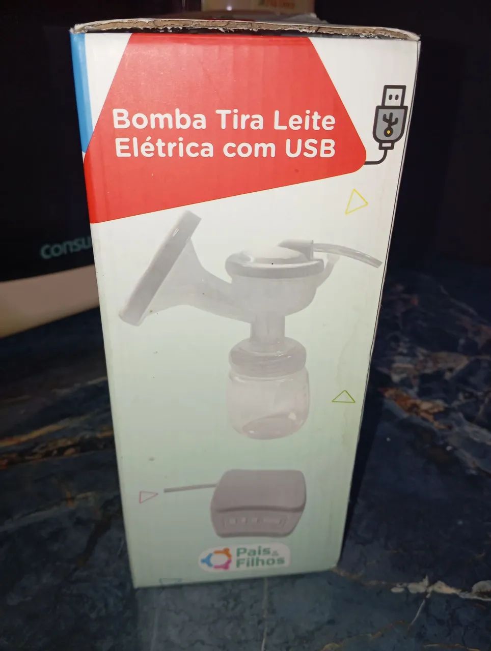 Bomba elétrica de tirar leite  - Foto 3