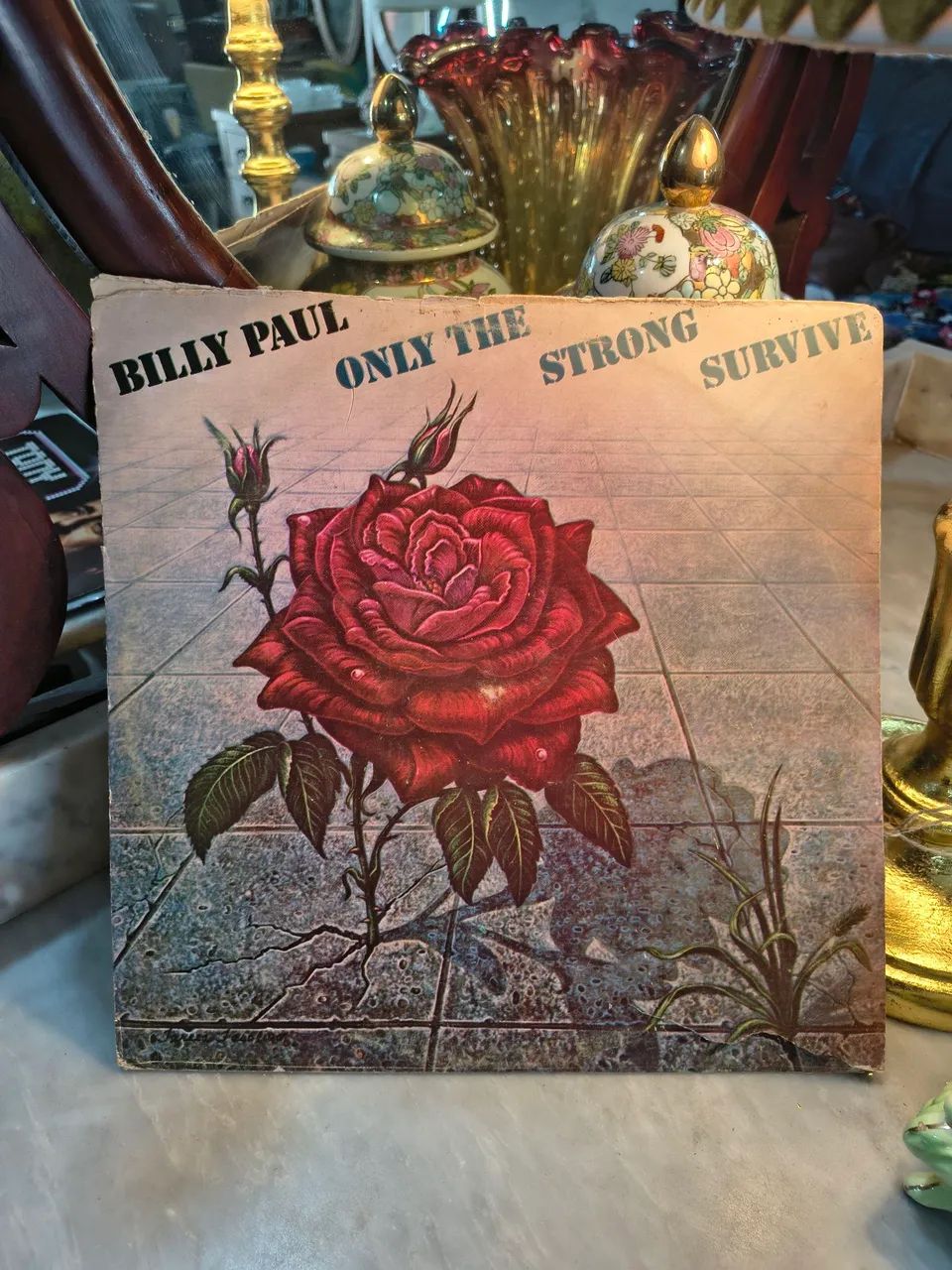 Vinil LP - Only The strong survive - Billy Paul