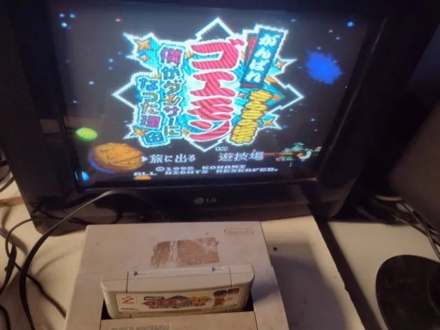 Ganbare Goemon Kirakira Dochuu Original Para Super Famicom - Foto 4