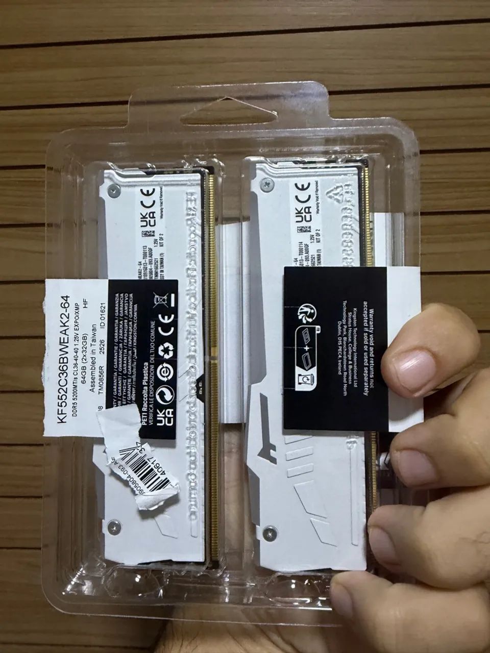 MEMÓRIA RAM HYPERX FURY 2X32 5200MHZ CL36 - Foto 3