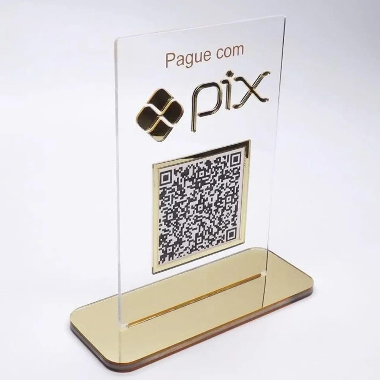 Placa pix simples 