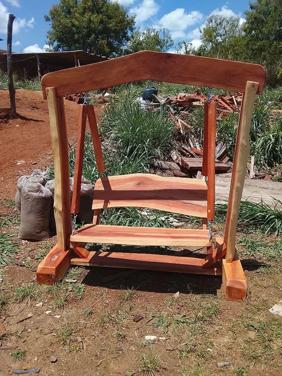 Balanço rústico 