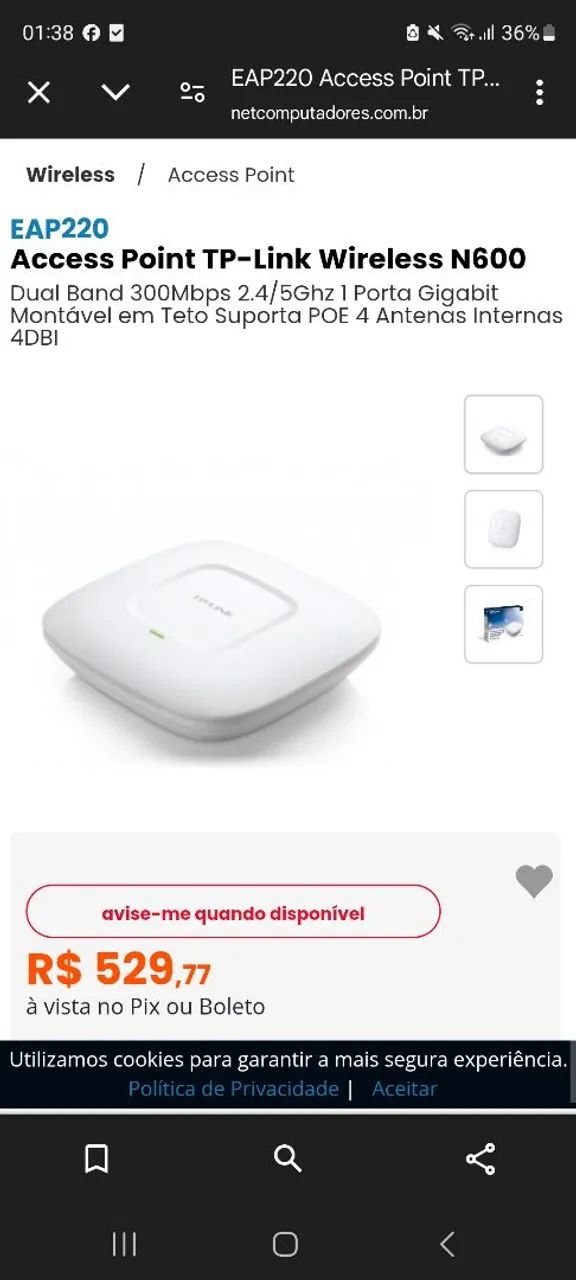 Roteador wireless  - Foto 2