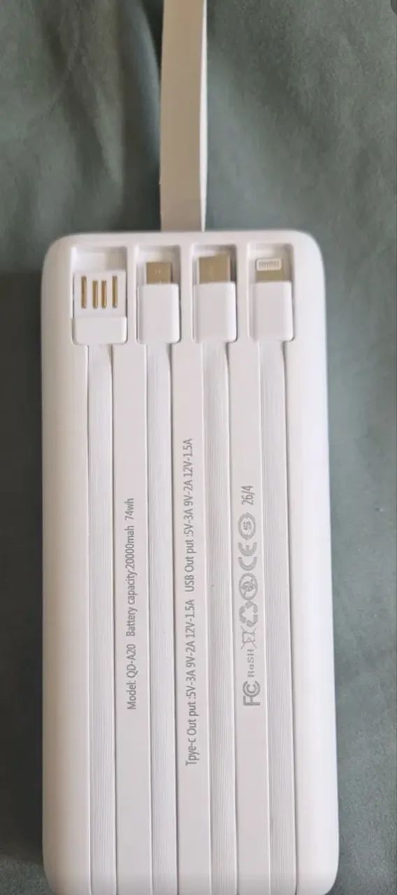 Carregador portátil para celular  - Foto 2