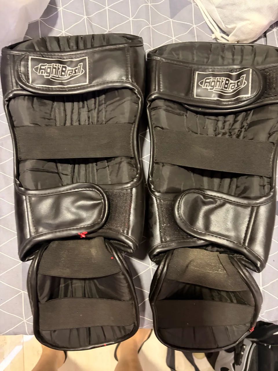 Luva e caneleira de boxe/muay thai  - Foto 5