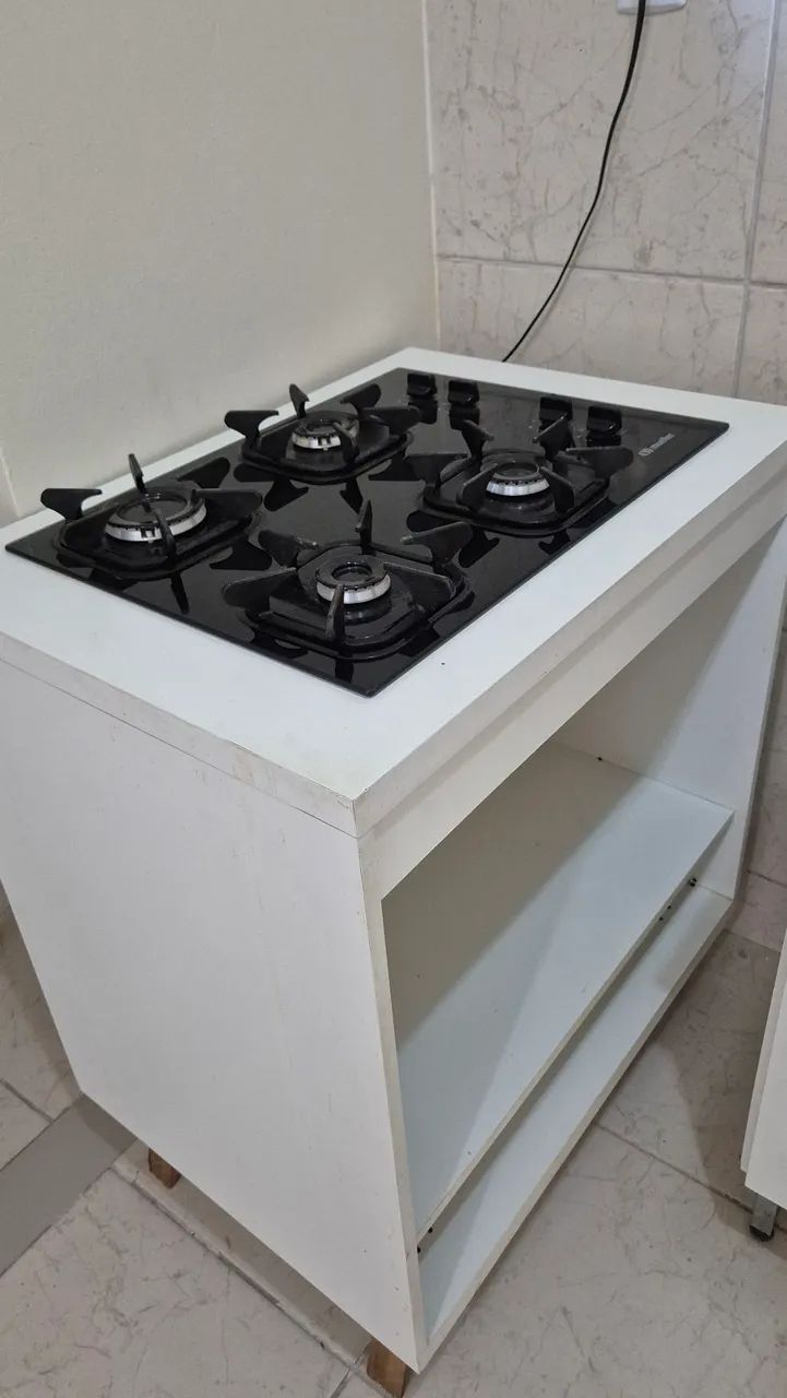 Kit balcão cooktop 4 bocas - Foto 2