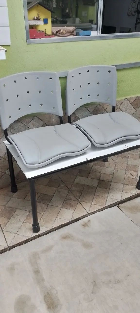 Cadeira dois lugares reforçado e confortável  - Foto 3