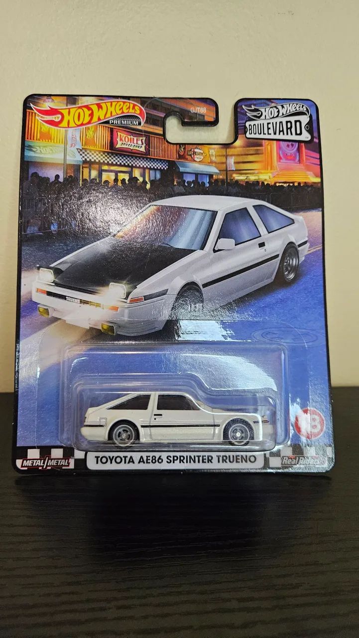 Hot wheels Premium Toyota Trueno Sprinter AE86