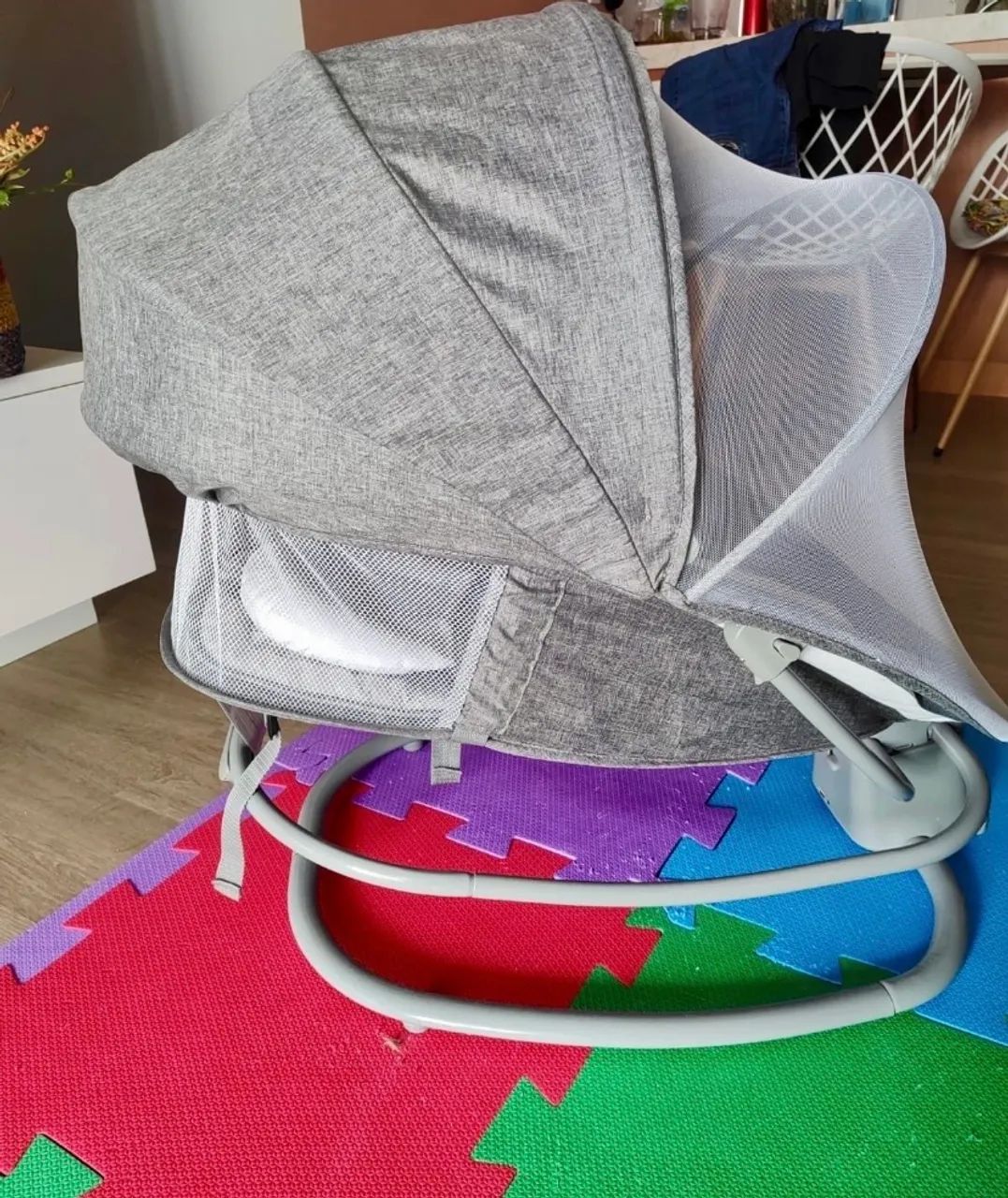 Cadeira de balanço Automática Techno Deluxe 4 em 1  - Foto 2