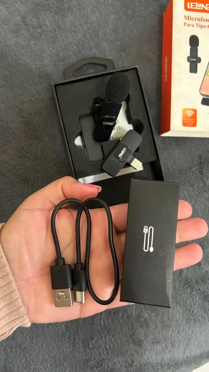 Microfone de lapela - Foto 3