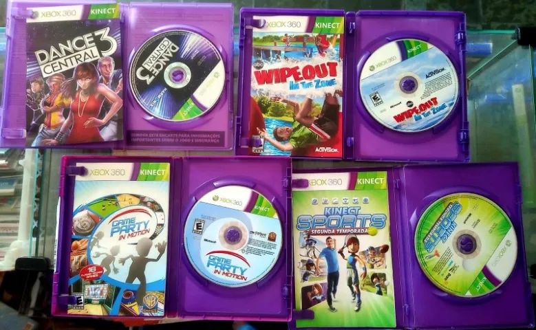 Kit com 8 Jogos do Xbox 360 Original - Jogos de Vídeo Game