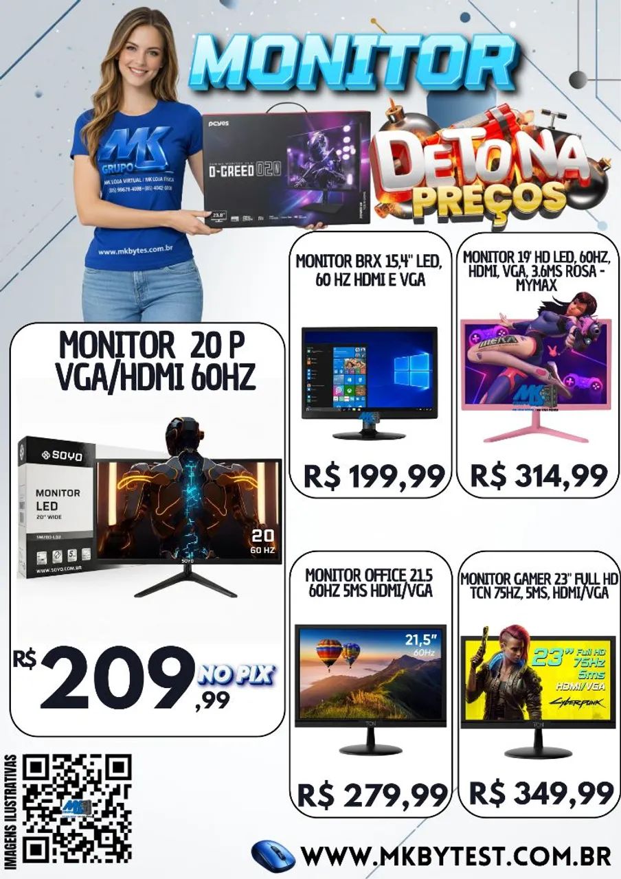Monitor 15 ,20 ,21,5 ,23