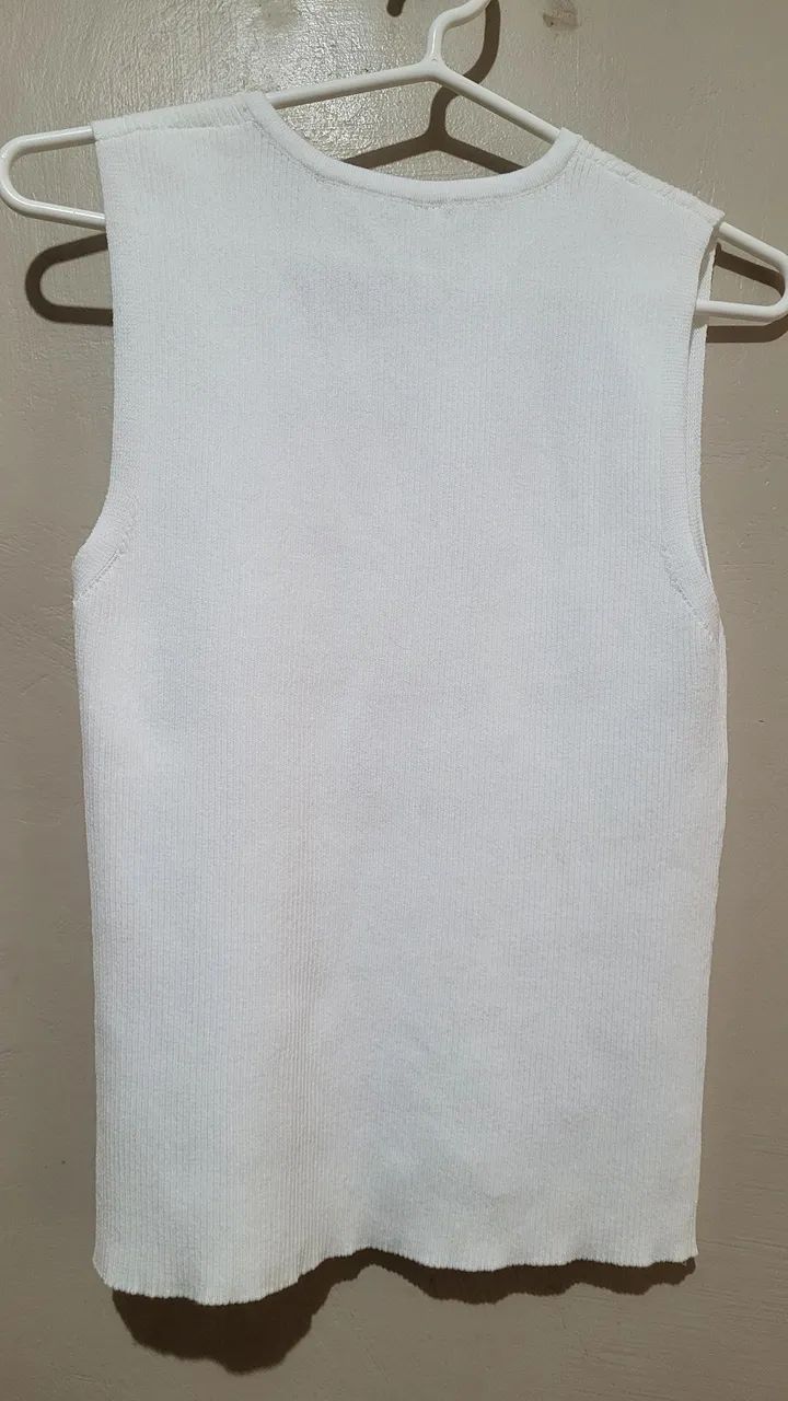 Blusa branca  - Foto 2