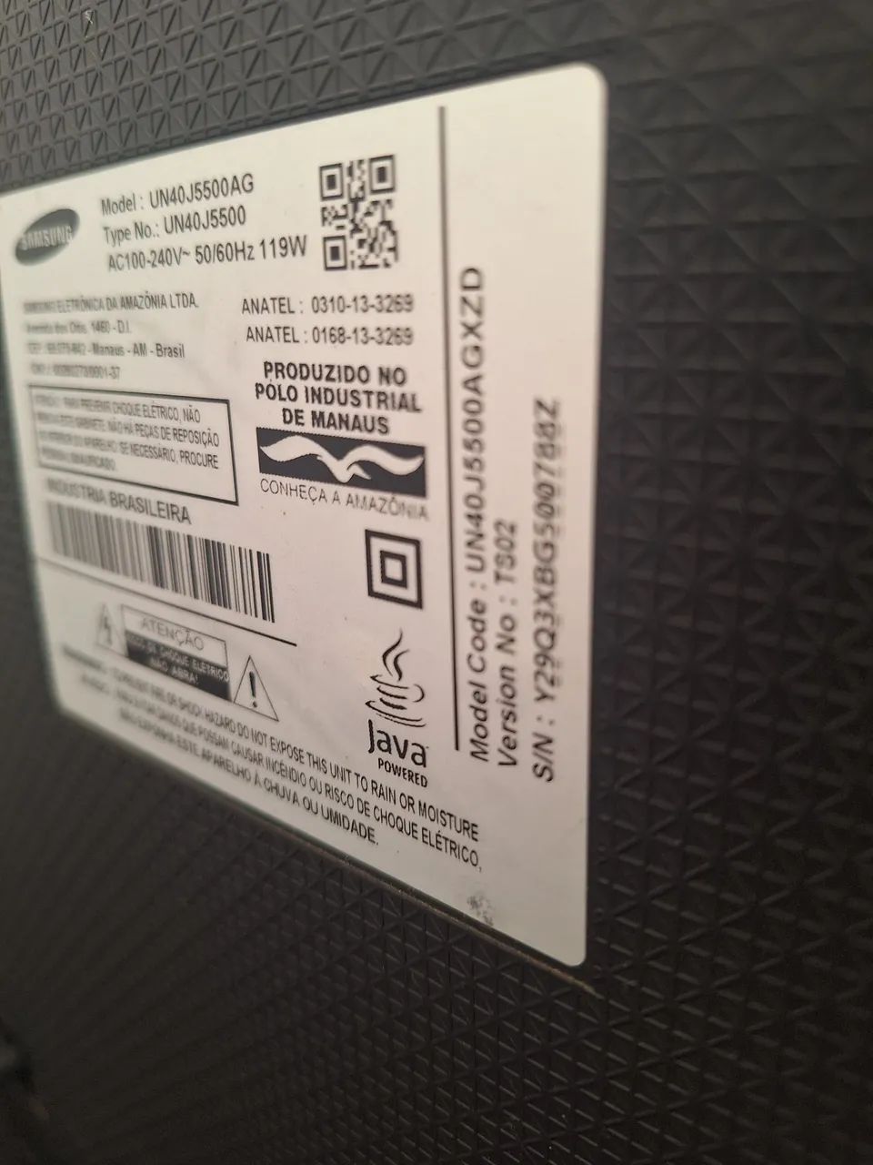 TV SMART SANSUNG 40 POLEGADAS FUNCIONANDO PERFEITAMENTE SEM DETALHES ACEITO CARTÃO  - Foto 5