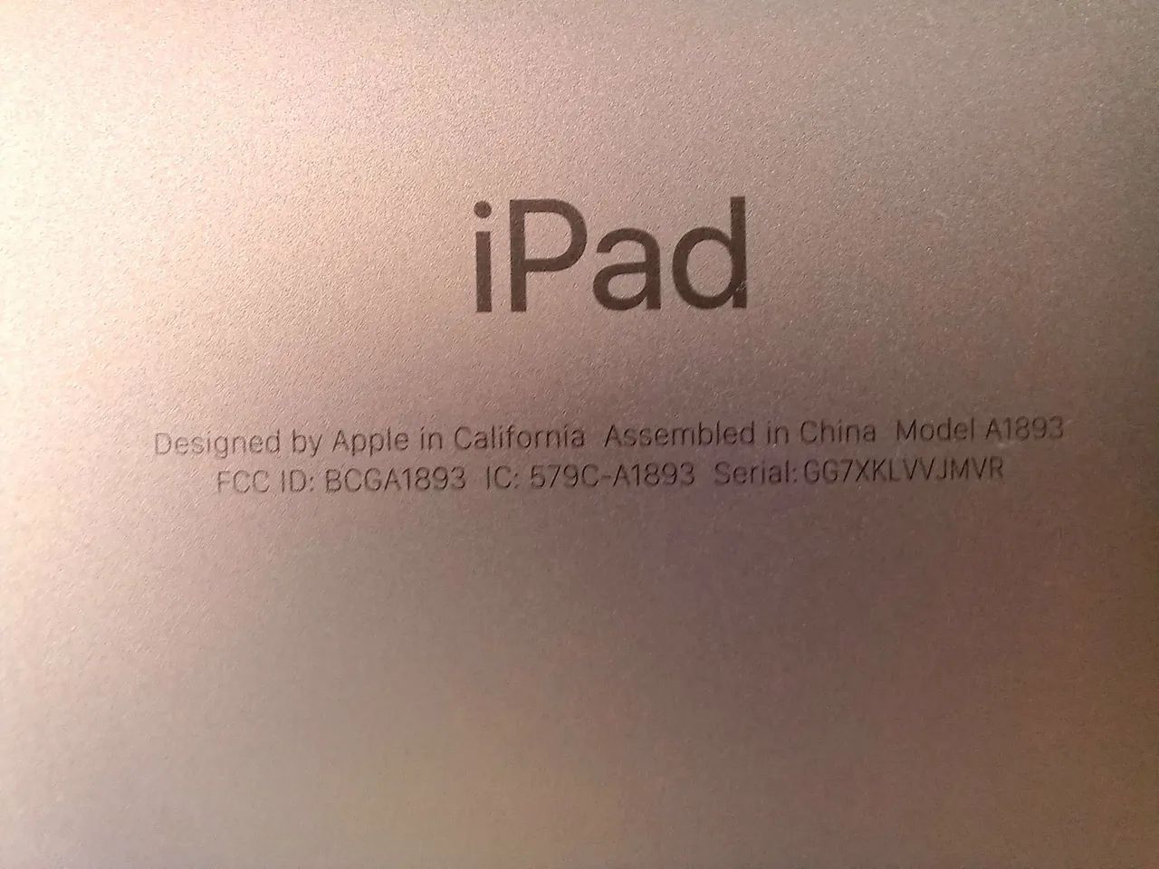Vendo iPad 6 A1893 32Gb - Foto 3