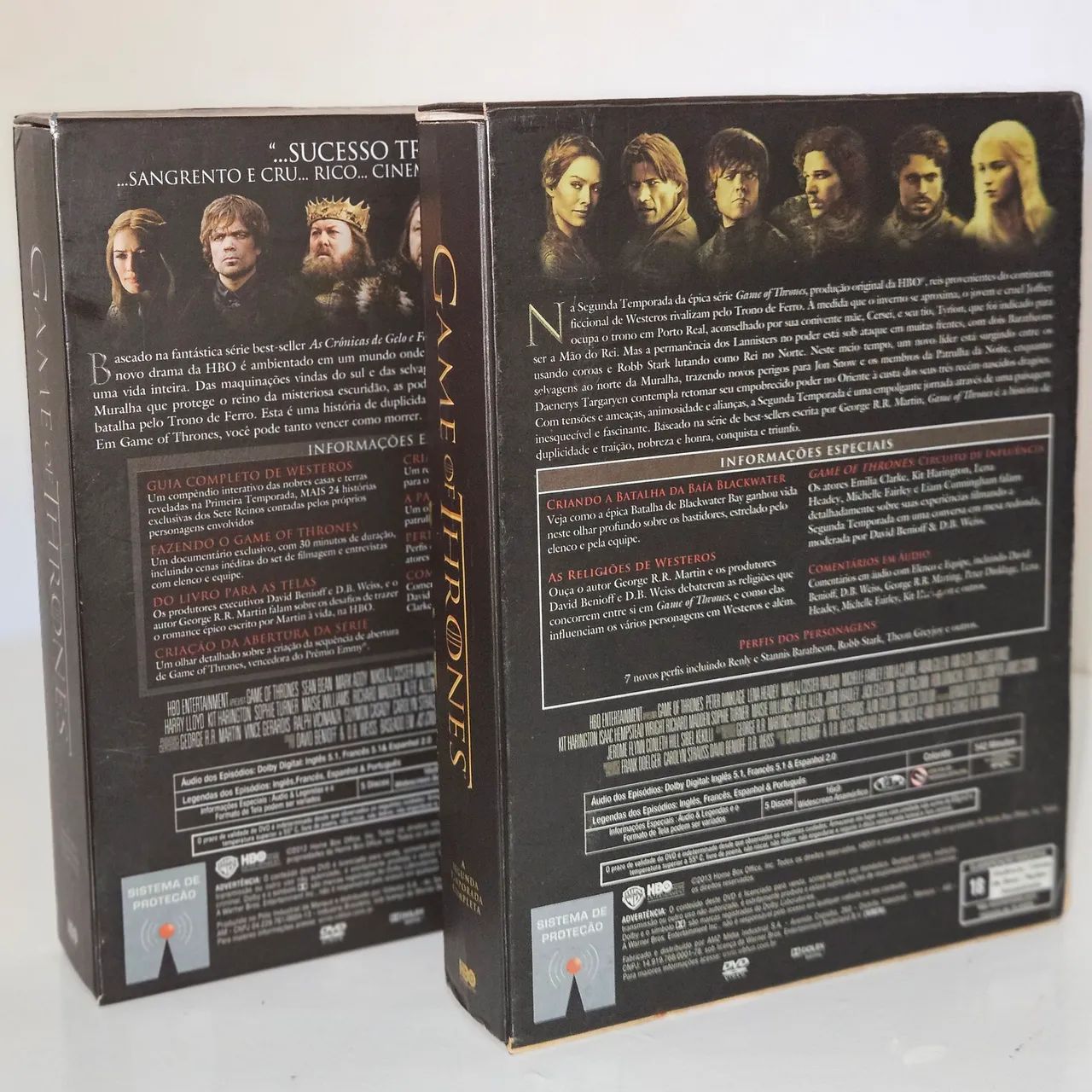 Dvd Game of Thrones 1ª e 2ª temporada  - Foto 2