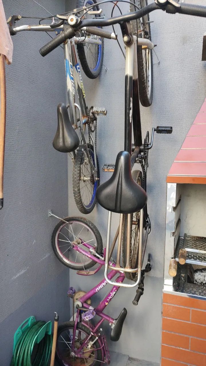 3 Bicicletas Aro 12", 15" e 22"