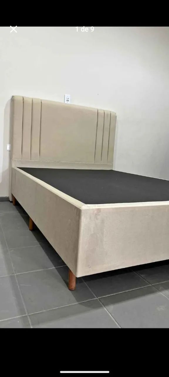 Base para cama box casal novas