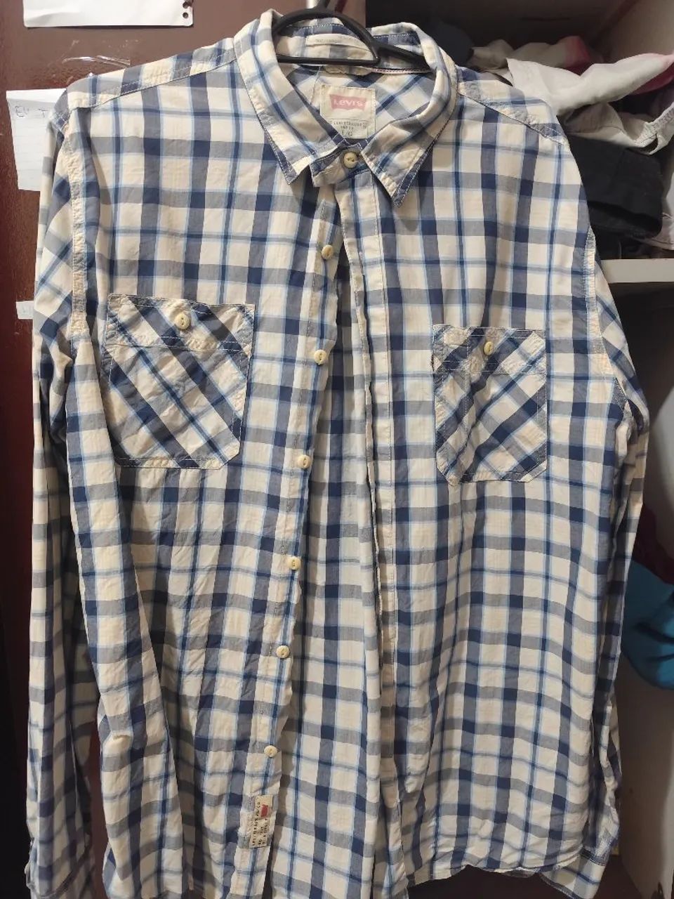Camisa xadrez Levi's original  - Foto 3