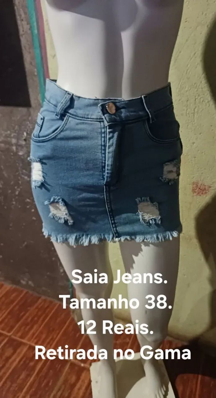 Saia Jeans 38