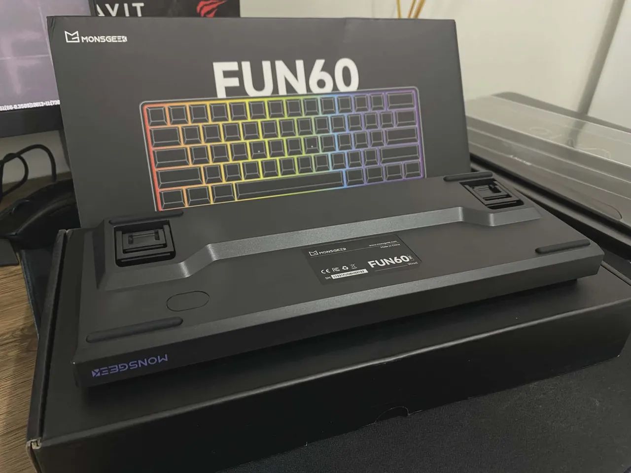 Teclado Magnético Gamer Fun60 Pro Black - Foto 4