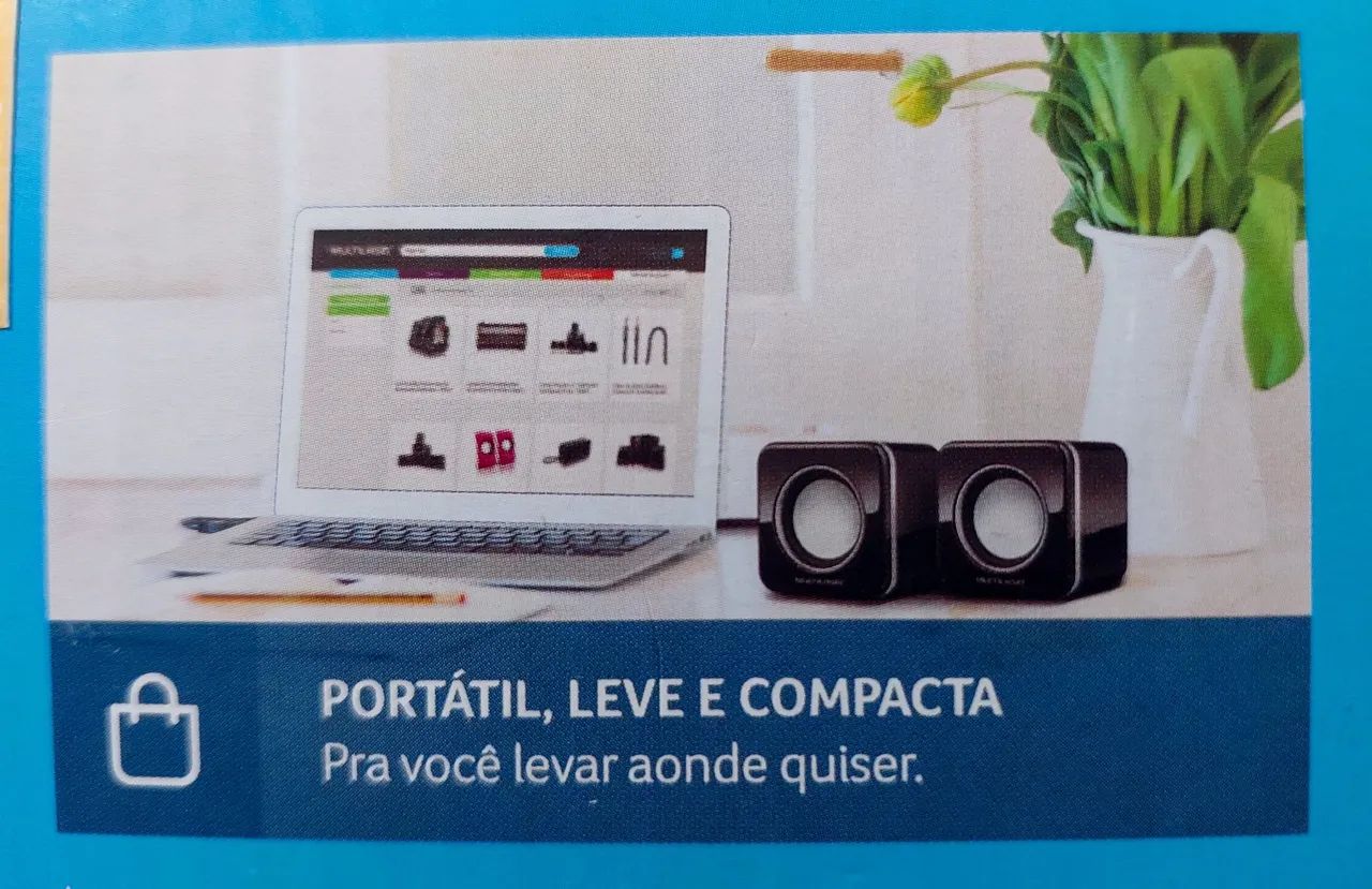 Caixai de Som Multilaser 4w RMS - Foto 3