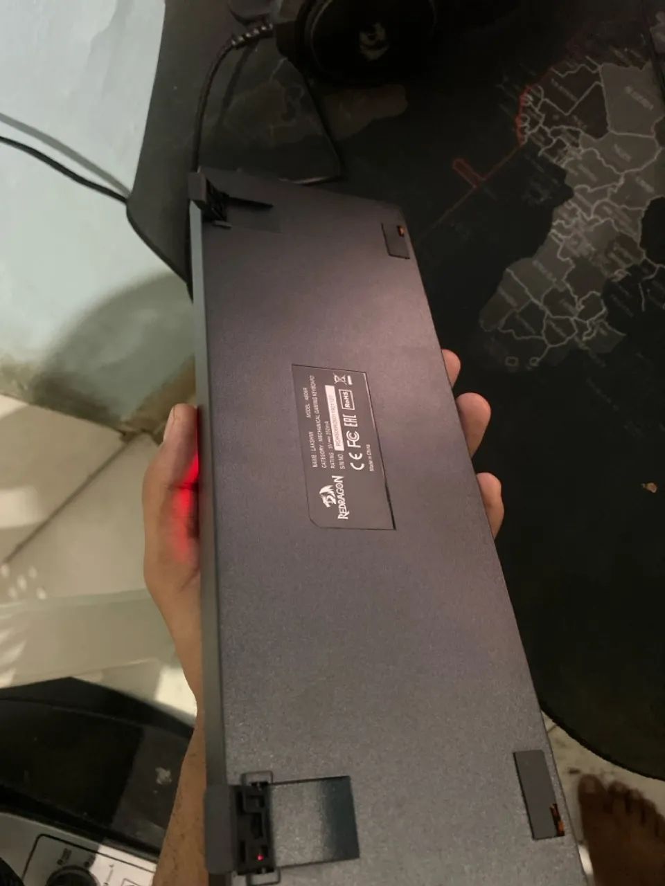 Vende-se teclado e fone gamer !!! - Foto 2