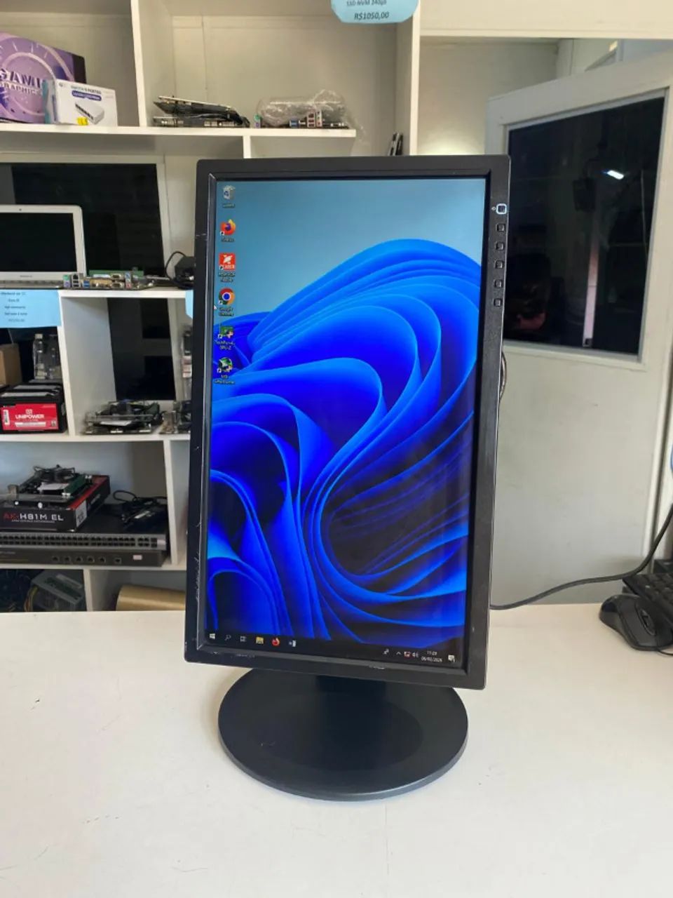 monitor  19 polegadas articulado led /vga/dvi perfeito com garantia e nf - Foto 3