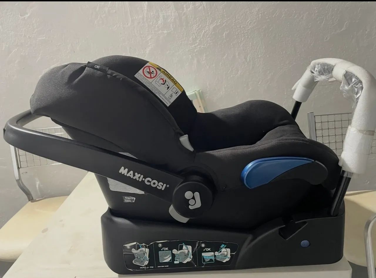 Carrinho de bebê máxi cosi e bebê conforto  - Foto 4
