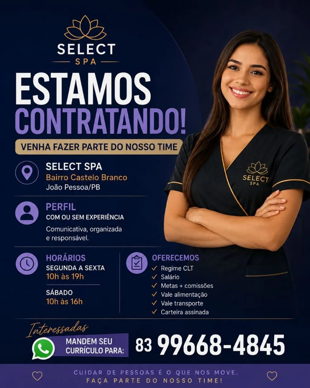 Estamos contratando leia a descrição!!!