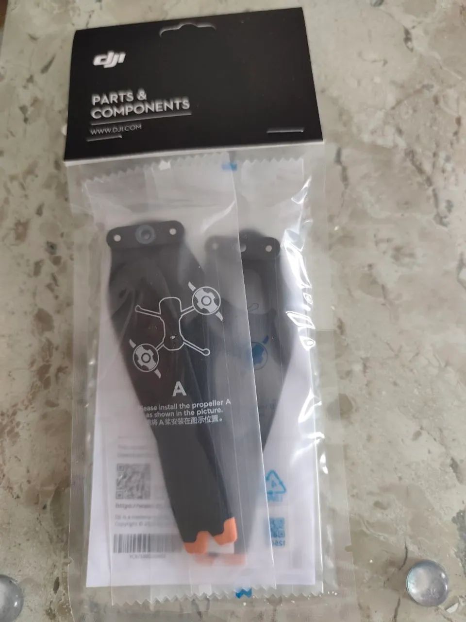 1 par de Hélices originais DJI Air 3 / 3S 