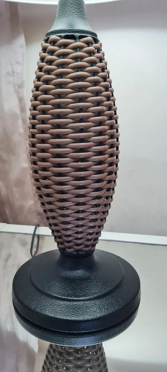Abajur Marrom  - Foto 2
