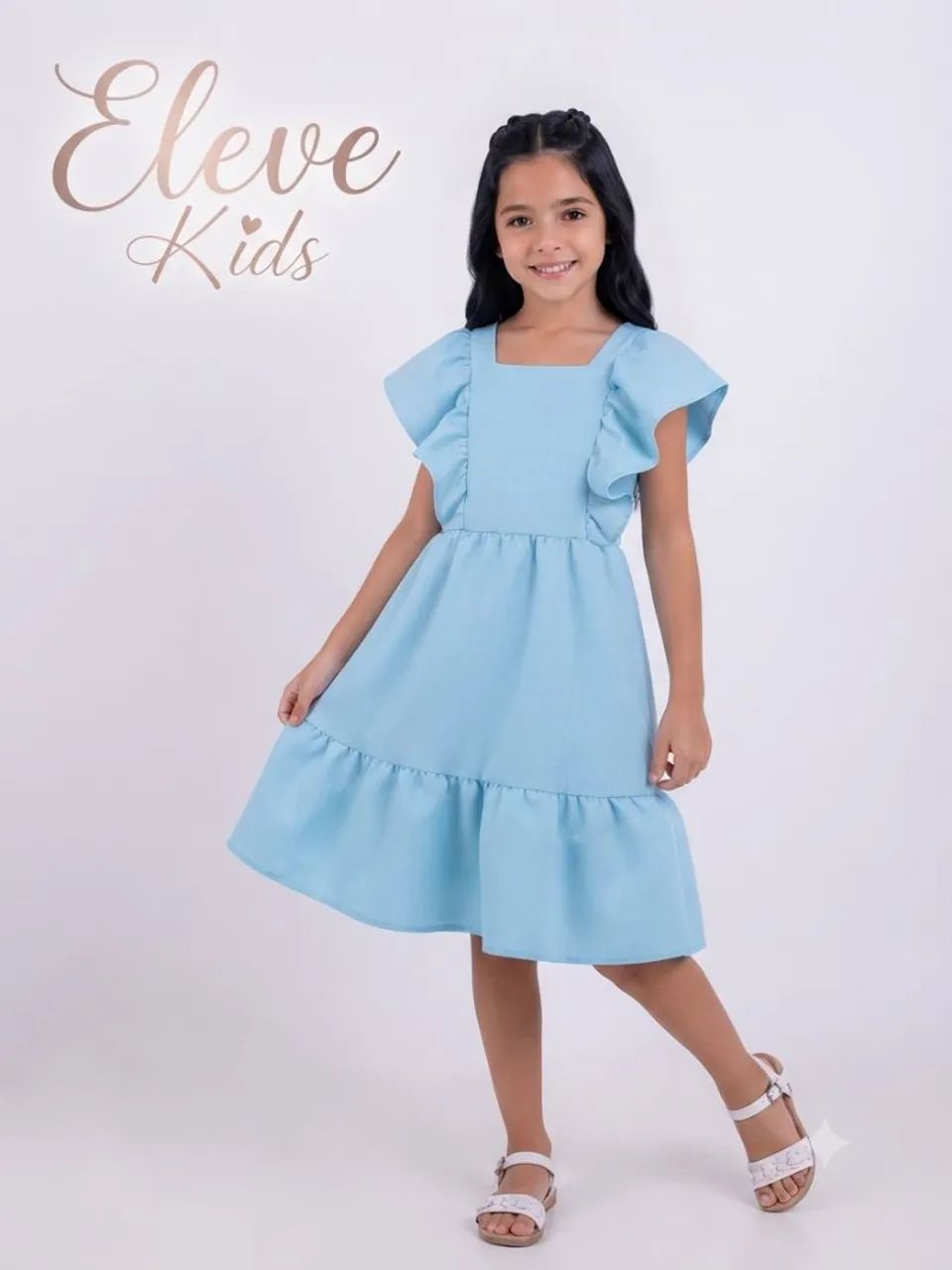 vestido infantil elegante com laço  - Foto 2