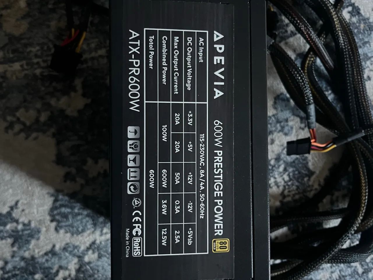 Fonte veia 600w gold 