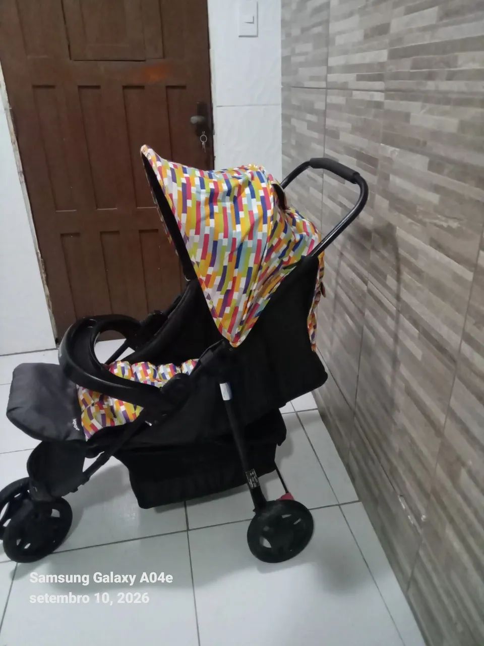 Carrinho de bebê unissex  - Foto 4