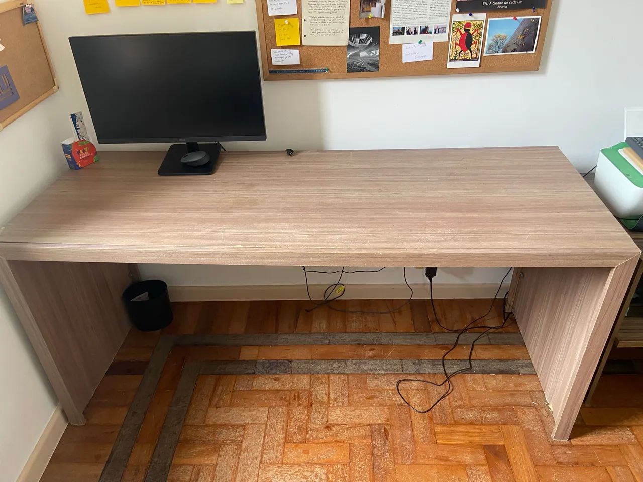 Escrivaninha madeira 1,60cm - Foto 2
