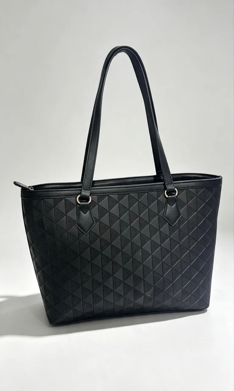 Bolsa Tote Grande Preta - Riachuelo (NOVA) - Foto 2