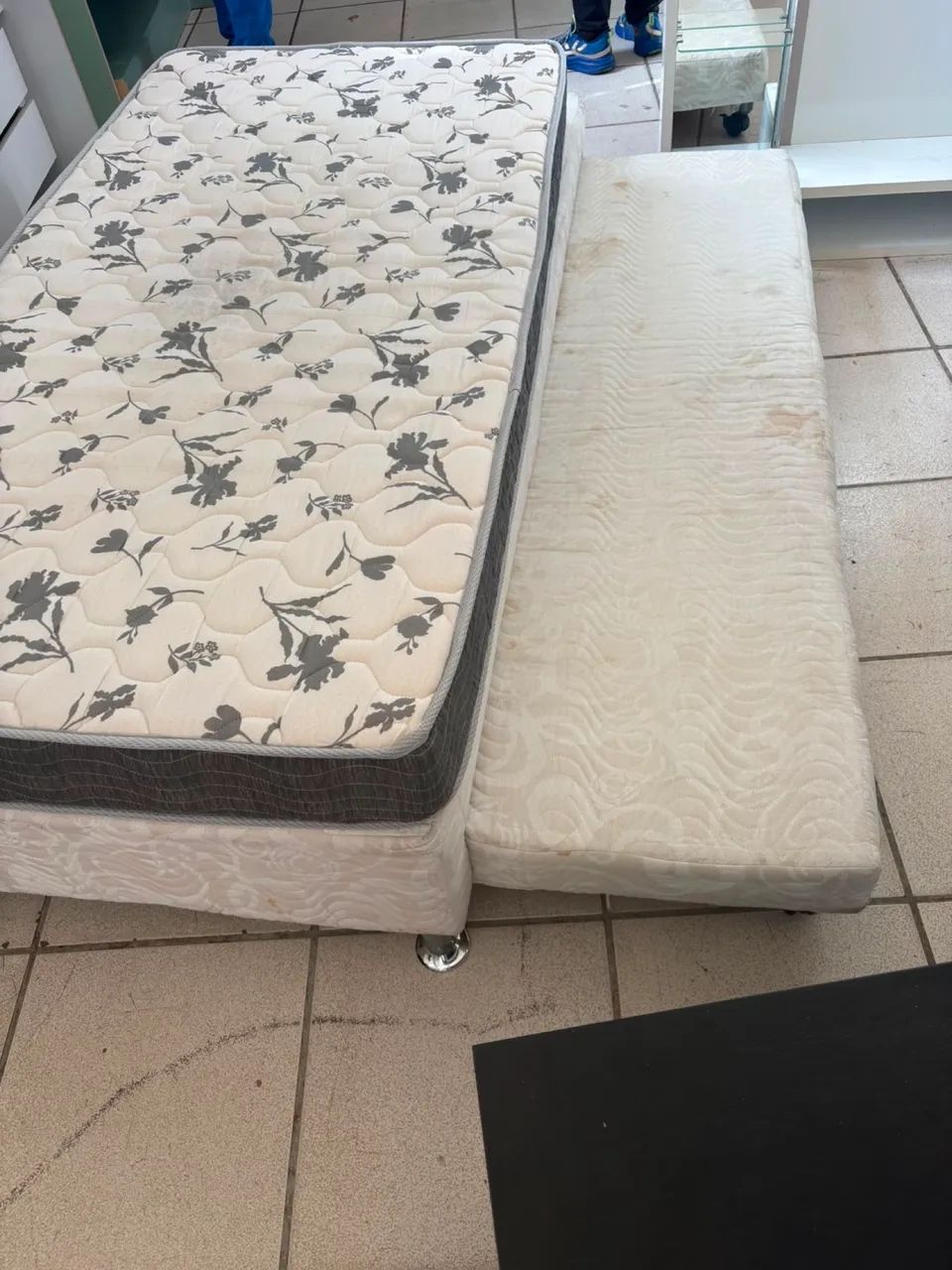 Cama solteiro com auxiliar  - Foto 3