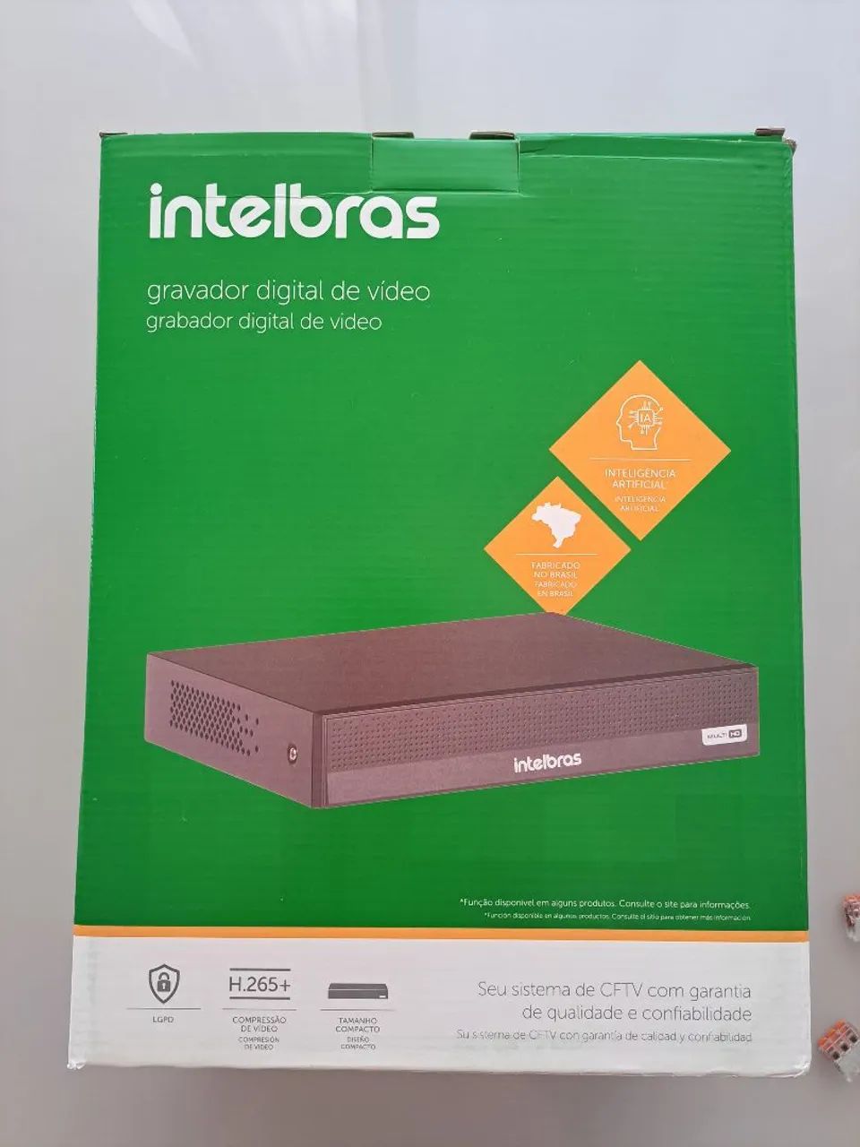 GRAVADO DE VIDEO DIGITAL MHDX 1208 INTELBRAZ
