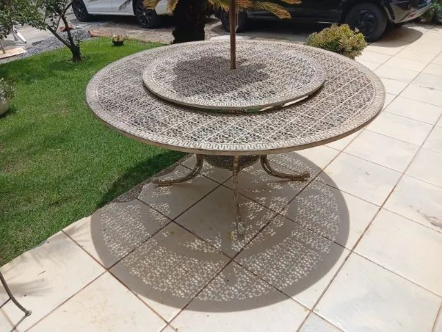 Mesa em Alumínio Fundido - Área externa - Foto 3