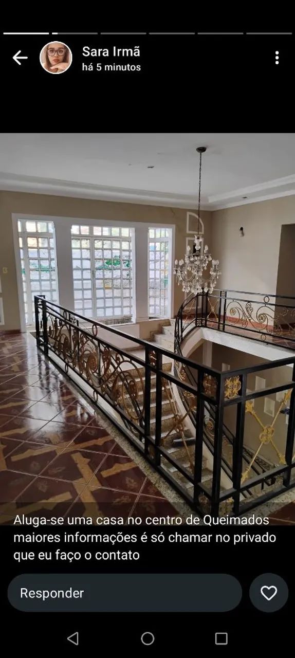 Alugo casa em Queimados