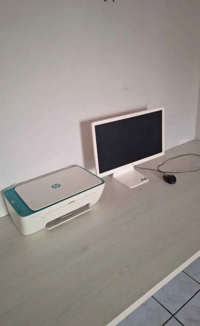Computador LG + impressora HP 