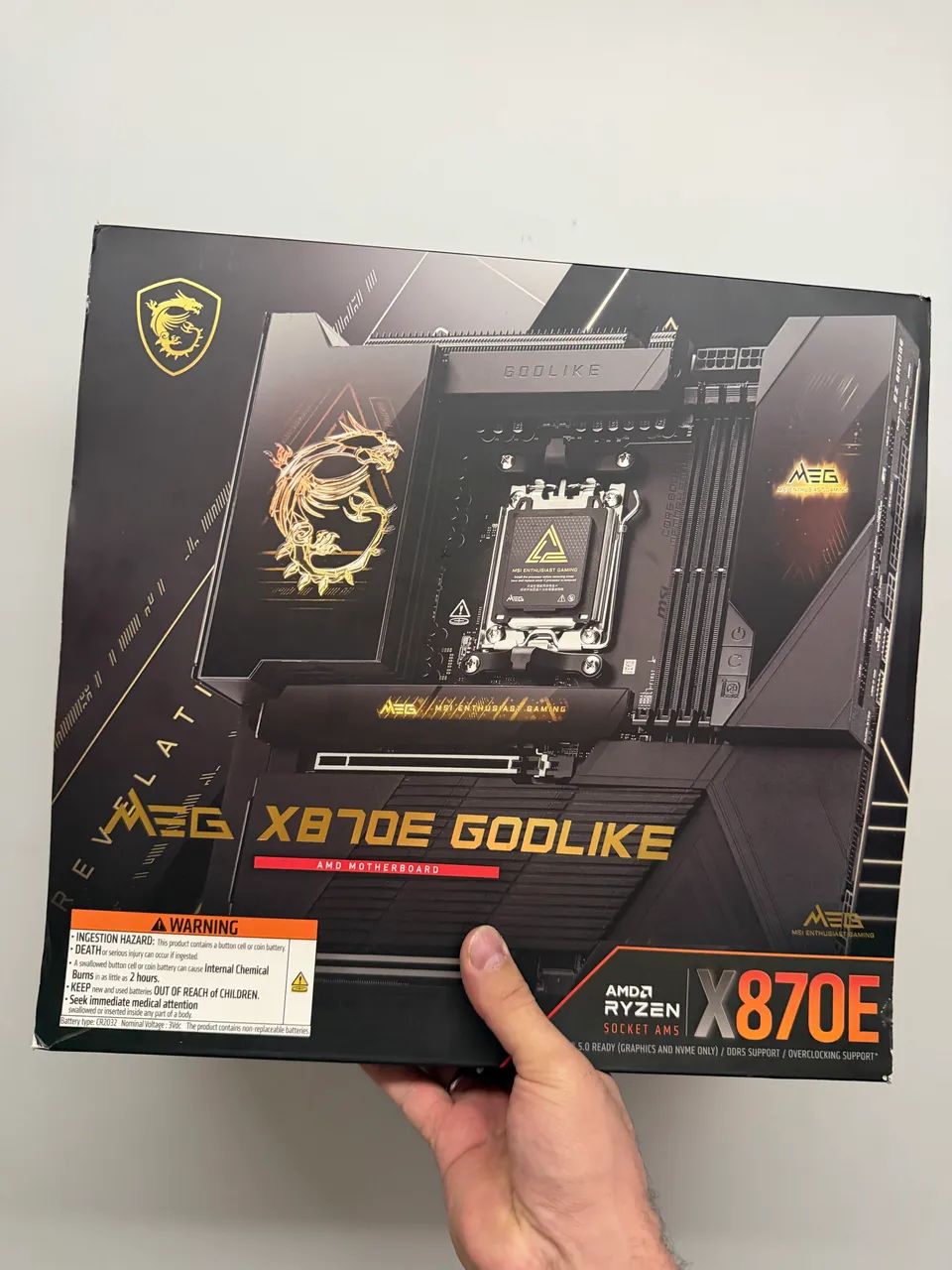Placa Mãe MSI MEG X870E GODLIKE