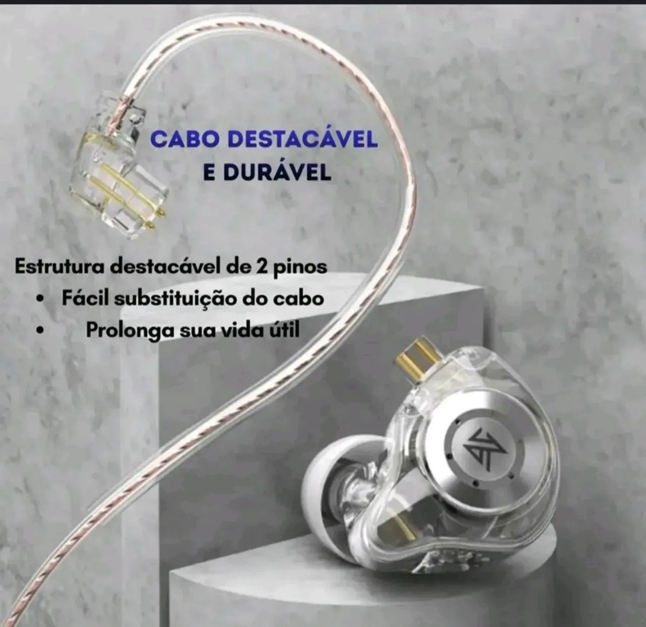 Fone de ouvido KZ  - Foto 2