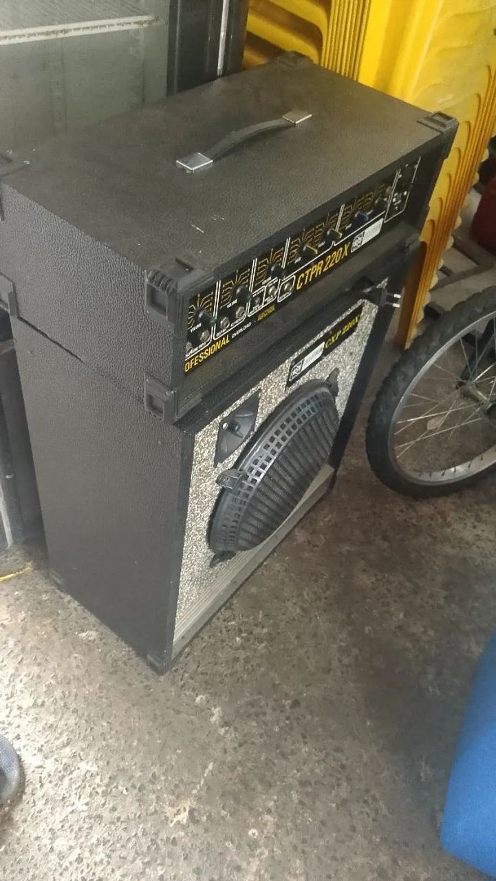 Cabeçote e caixa de som para pequenos eventos  - Foto 2