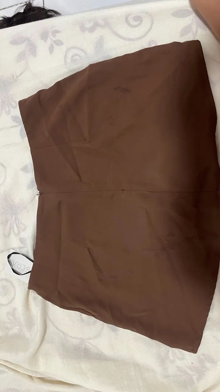 Saia Shein Musera marrom - Foto 2