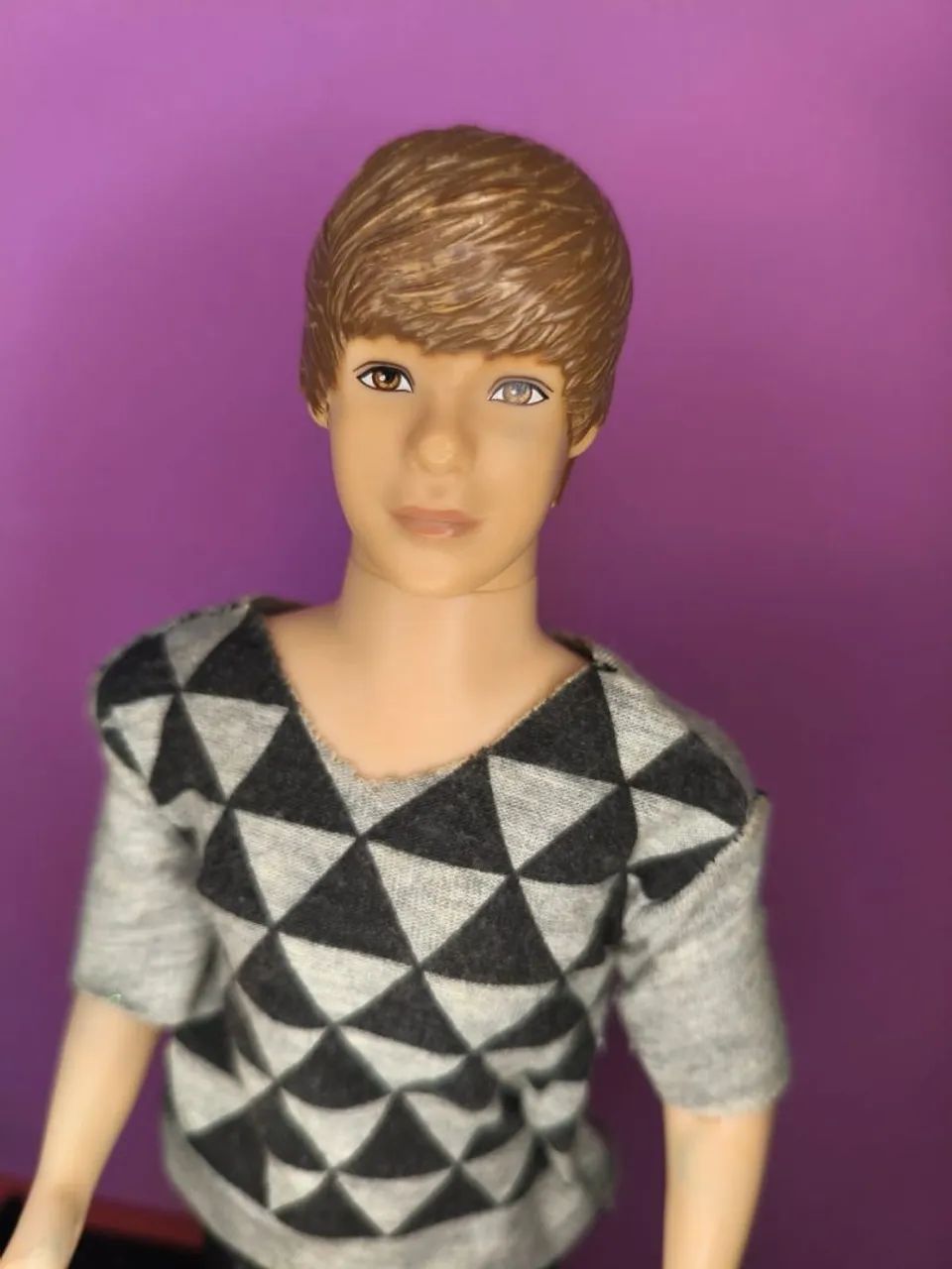 Boneco Justin Bieber usado mas cantando  - Foto 2